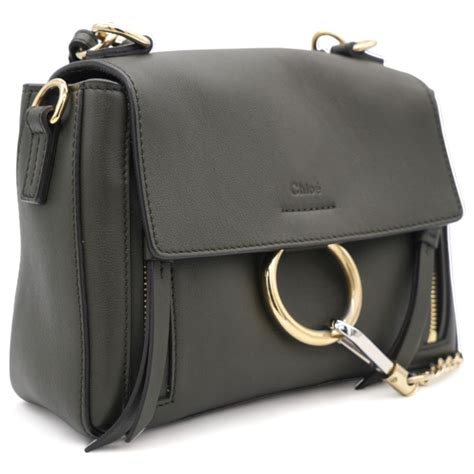 CHLOE Calfskin Mini Faye Day Shoulder Bag 